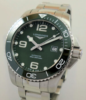 LONGINES HYDROCONQUEST 43mm Green dial & bezel L37824066