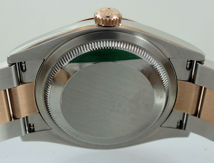 DSC02790 Rolex Datejust 36 Everose & Steel 126231 Slate sunray dial 2022