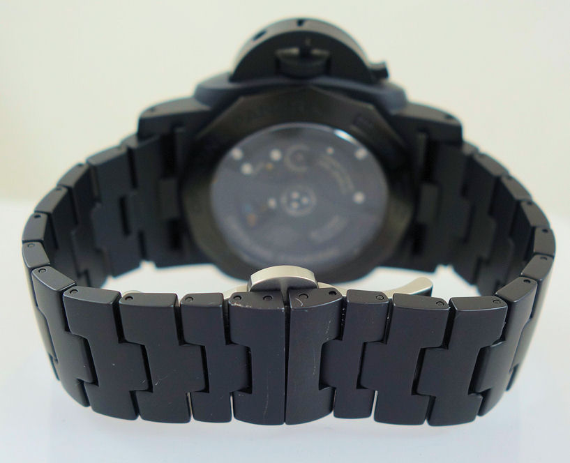 DSC02972 Panerai Tuttonero Luminor 1950 3 Days GMT Automatic PAM00438