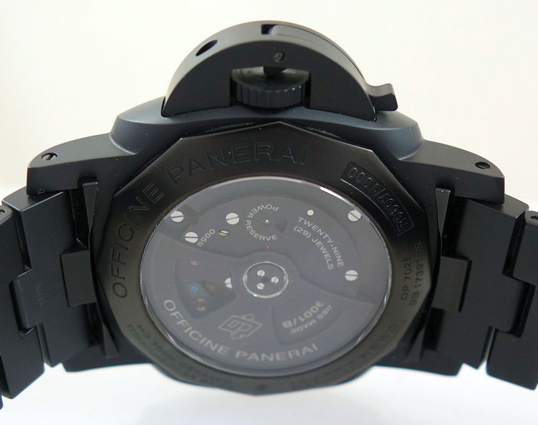 DSC02974 Panerai Tuttonero Luminor 1950 3 Days GMT Automatic PAM00438