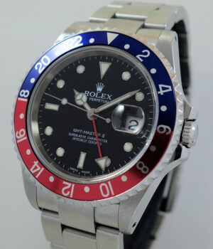 ROLEX GMT MASTER II Pepsi 16710 Full Collectors Set
