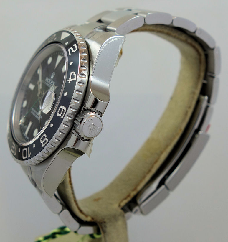 DSC03140 Rolex GMT MASTER II "UNUSED" Ceramic 2014 116710LN *New Old Stock* Full Factory Stickers