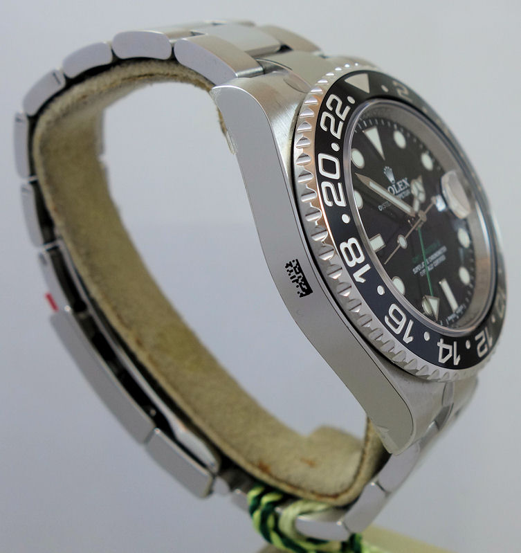 DSC03144 Rolex GMT MASTER II "UNUSED" Ceramic 2014 116710LN *New Old Stock* Full Factory Stickers