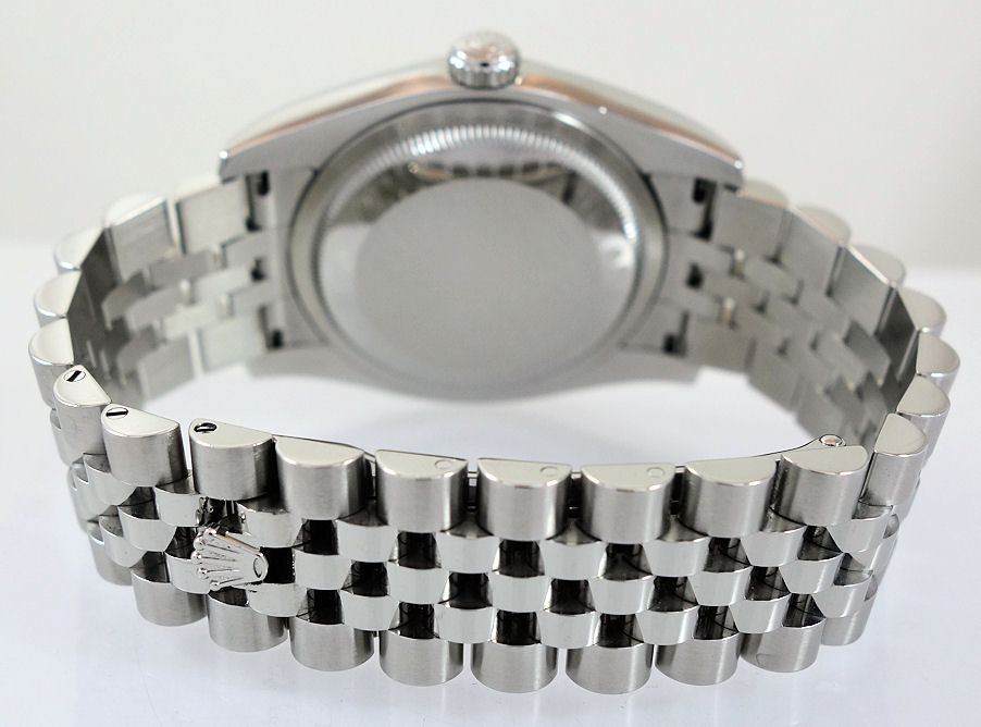 DSC03184 Rolex Datejust 36mm Silver dial White-Gold bezel 116234