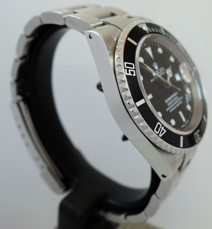 DSC03232 Rolex Submariner Date 16610 SEL Box & Rolex Service Card 2000