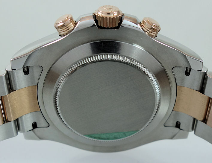 DSC03259 Rolex Yachtmaster II 18k Everose Gold & Steel 116681