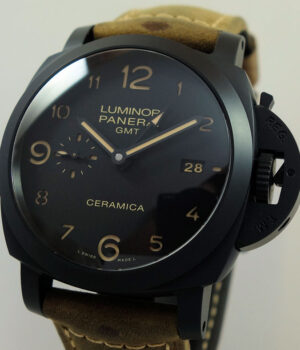 Panerai CERAMICA GMT 1950 3-DAYS  PAM441  Box & Card