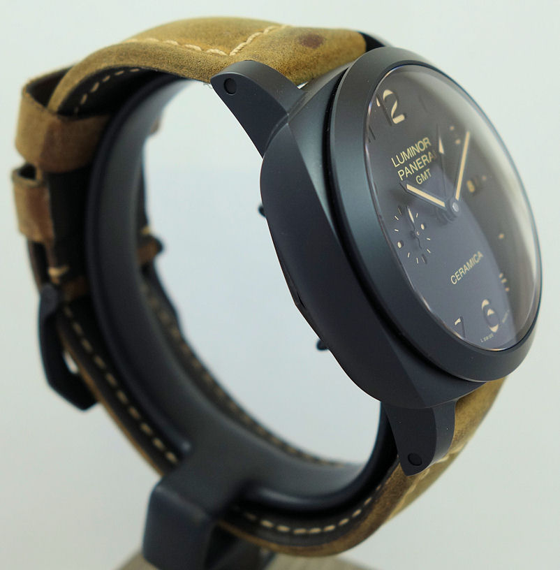 DSC04803 Panerai CERAMICA GMT 1950 3-DAYS PAM441 Box & Card