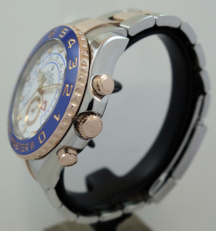 DSC03592 Rolex Yacht-Master II 18k Everose Gold & Steel 116681
