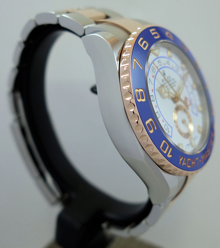 DSC03595 Rolex Yacht-Master II 18k Everose Gold & Steel 116681