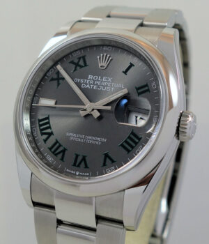 Rolex Datejust 36 Wimbledon Dial 126200 Box & Card 2024