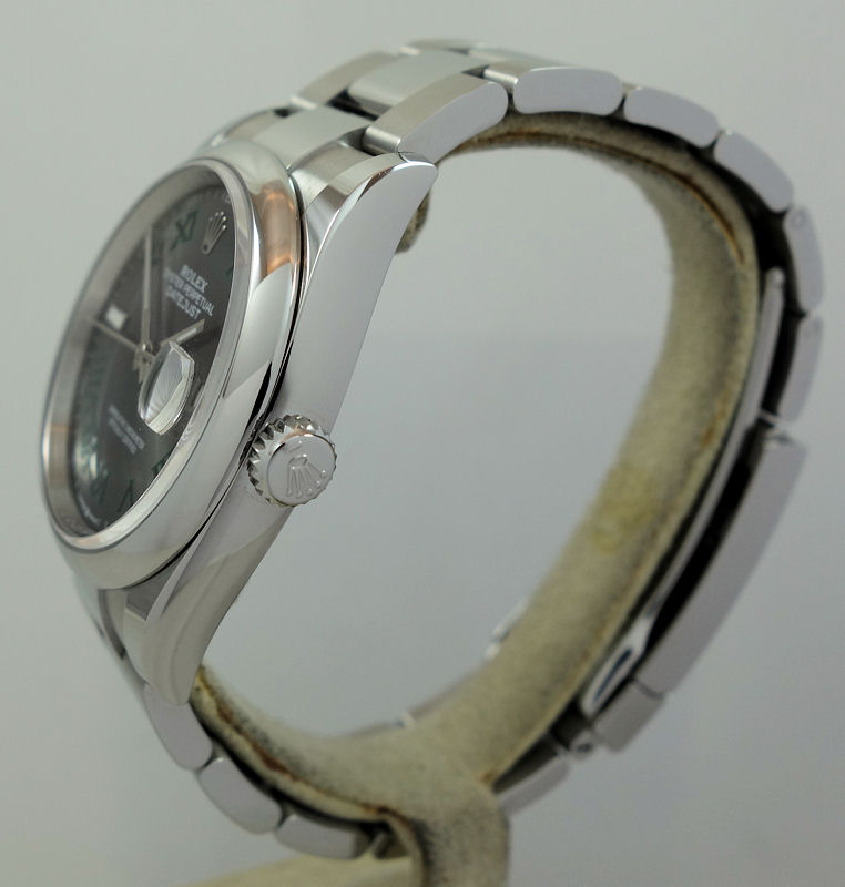 DSC03633 Rolex Datejust 36 Wimbledon Dial 126200 Box & Card 2024