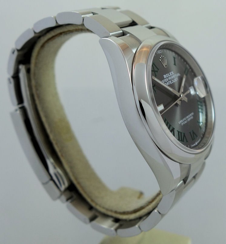 DSC03636 Rolex Datejust 36 Wimbledon Dial 126200 Box & Card 2024