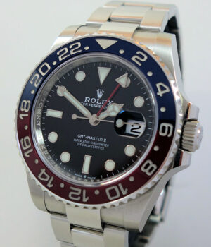 ROLEX GMT PEPSI Steel 126710BLRO April 2024 Box & Card
