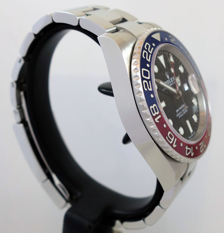 DSC03696 ROLEX GMT PEPSI Steel 126710BLRO April 2024 Box & Card