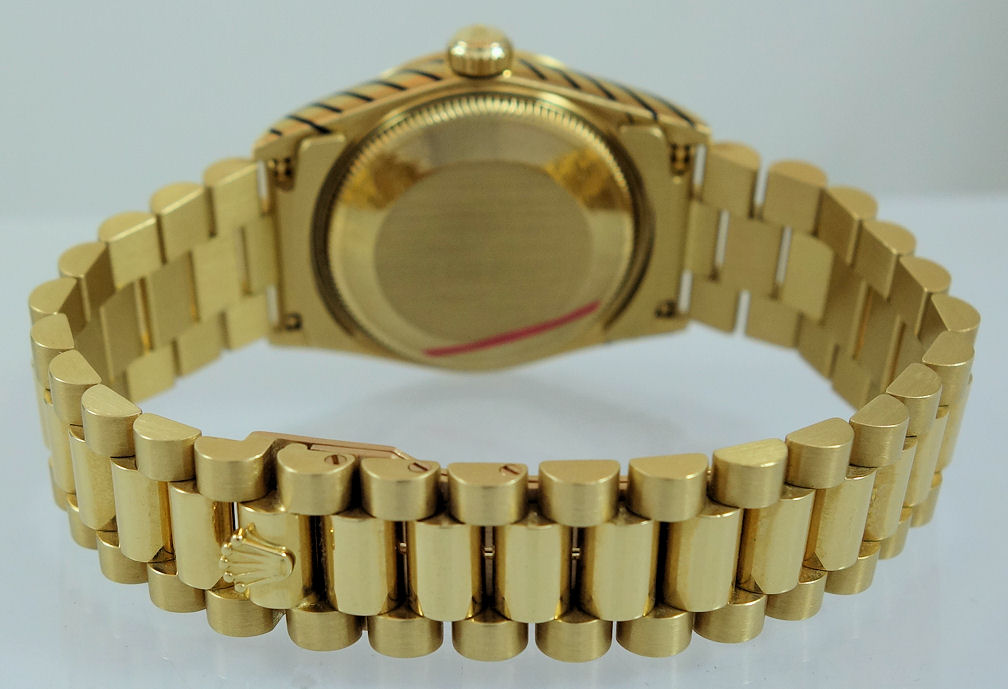 DSC03732 Rolex Datejust Midsize 31mm 18k Yellow-Gold 68278 Diamonds