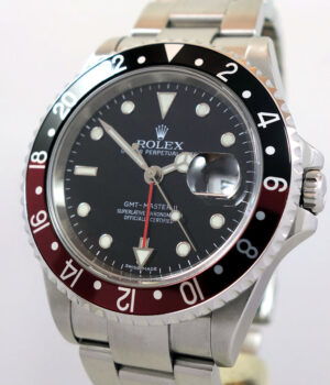 ROLEX GMT MASTER II  "Coke"  16710  Full Set 2006
