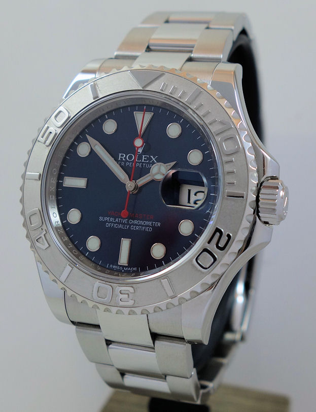 DSC04077 Rolex Yacht-Master 116622 Blue dial Box & Card