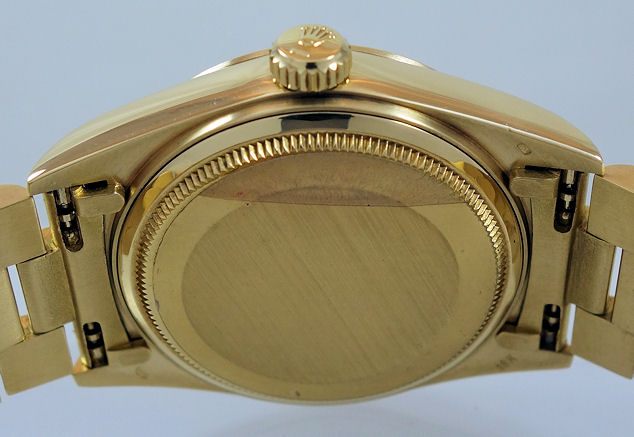 DSC04293 Rolex President Day-Date 18k Yellow-Gold, Linen dial 18038