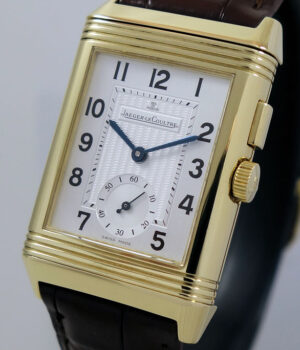 Mens Jaeger LeCoultre Reverso Duo Day-Night 18ct Yellow-Gold Q2711410 *RARE*