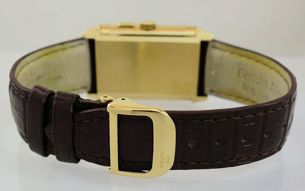 DSC04208 Mens Jaeger LeCoultre Reverso Duo Day-Night 18ct Yellow-Gold Q2711410 *RARE*