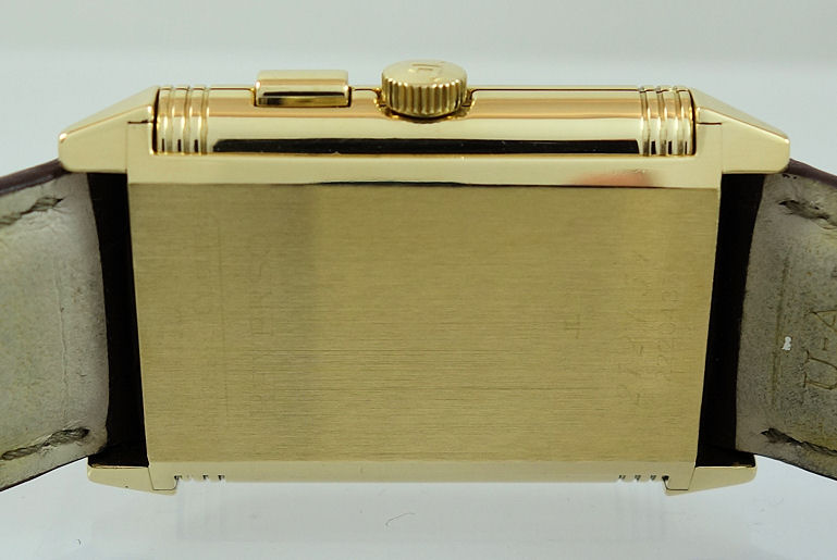 DSC04210 Mens Jaeger LeCoultre Reverso Duo Day-Night 18ct Yellow-Gold Q2711410 *RARE*