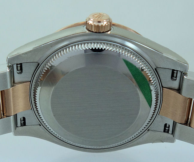 DSC04317 Rolex Datejust 31mm 18K Everose & Steel, Diamond bezel & Chocolate dial 278341RBR Box & Card 2024