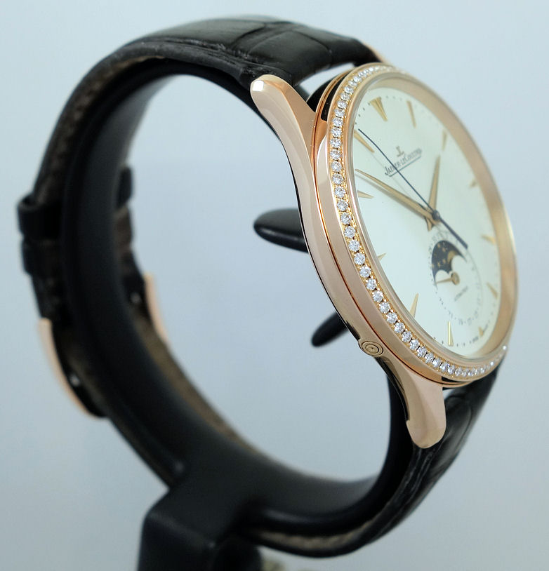 DSC04544 Jaeger-LeCoultre Master Ultra Thin Moon Q1362501 18k Rose-Gold with Diamond bezel Full Set!