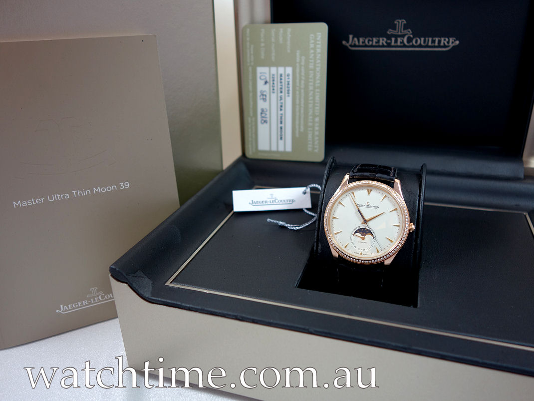 DSC04549 Jaeger-LeCoultre Master Ultra Thin Moon Q1362501 18k Rose-Gold with Diamond bezel Full Set!