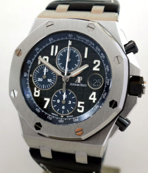 Audemars Piguet Royal Oak Offshore 42mm Steel Black/Blue-dial  26470ST