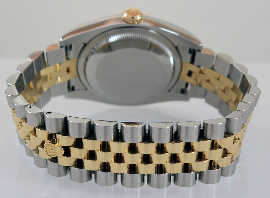 DSC04580 Rolex Datejust 36m 18k & Steel Jubilee bracelet 116233 Silver Dial