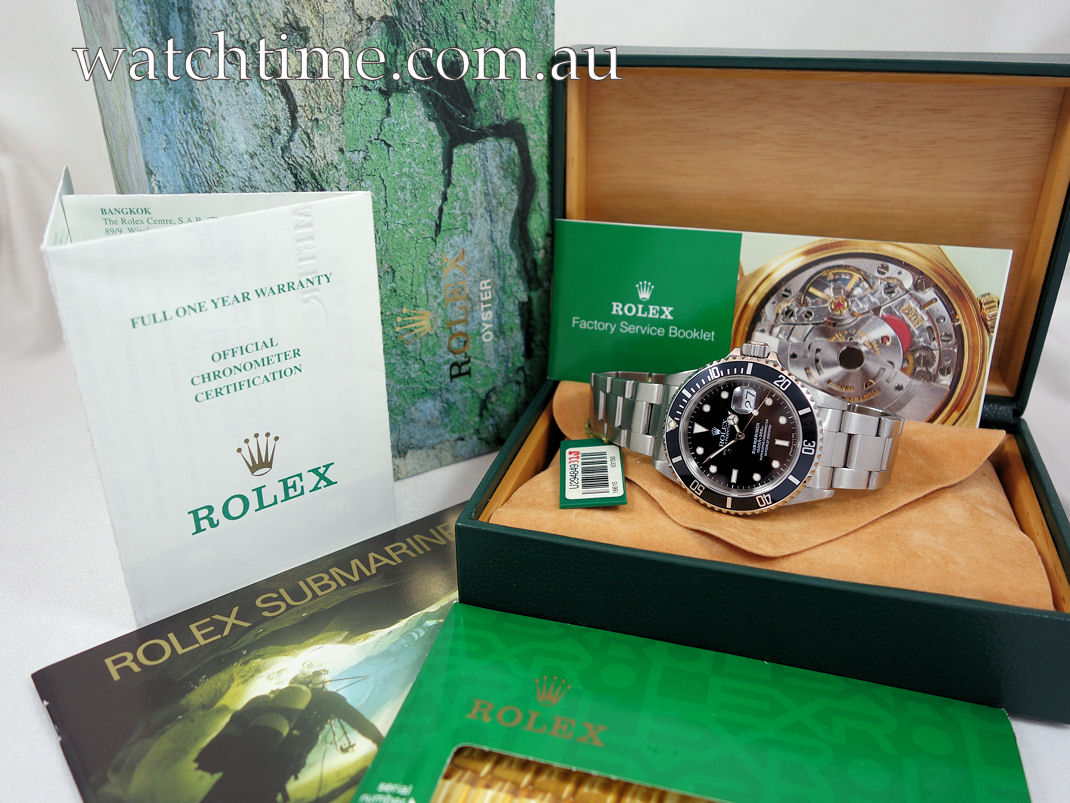 DSC04679 Rolex Submariner Date 16610 B&P 1997