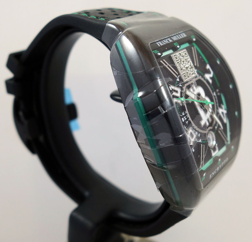 DSC04754 Franck Muller Vanguard ENCRYPTO “Free The Money Free the World” Titanium Limited Edition *UNUSED*