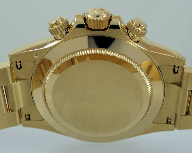 DSC04788 Rolex Daytona 116508 18ct Yellow-Gold with Black DIAMOND-dial