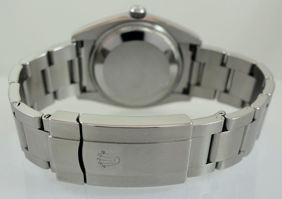 DSC04846 Rolex Air-King 114200 Blue Concentric Arabic dial