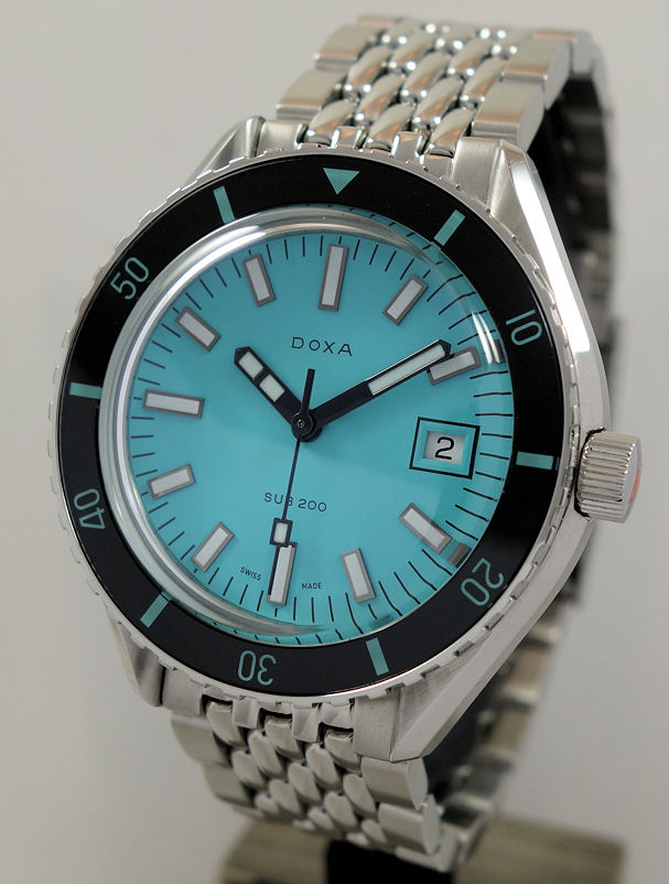 DSC04930 DOXA SUB 200 Aquamarine-dial 799.10.241.10 Full set