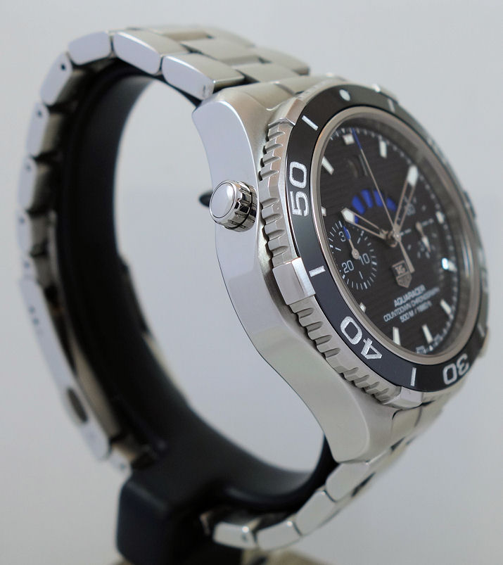 DSC04975 TAG Heuer Aquaracer 43mm Countdown Chronograph CAK211A