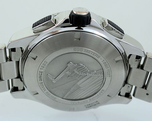 DSC04980 TAG Heuer Aquaracer 43mm Countdown Chronograph CAK211A