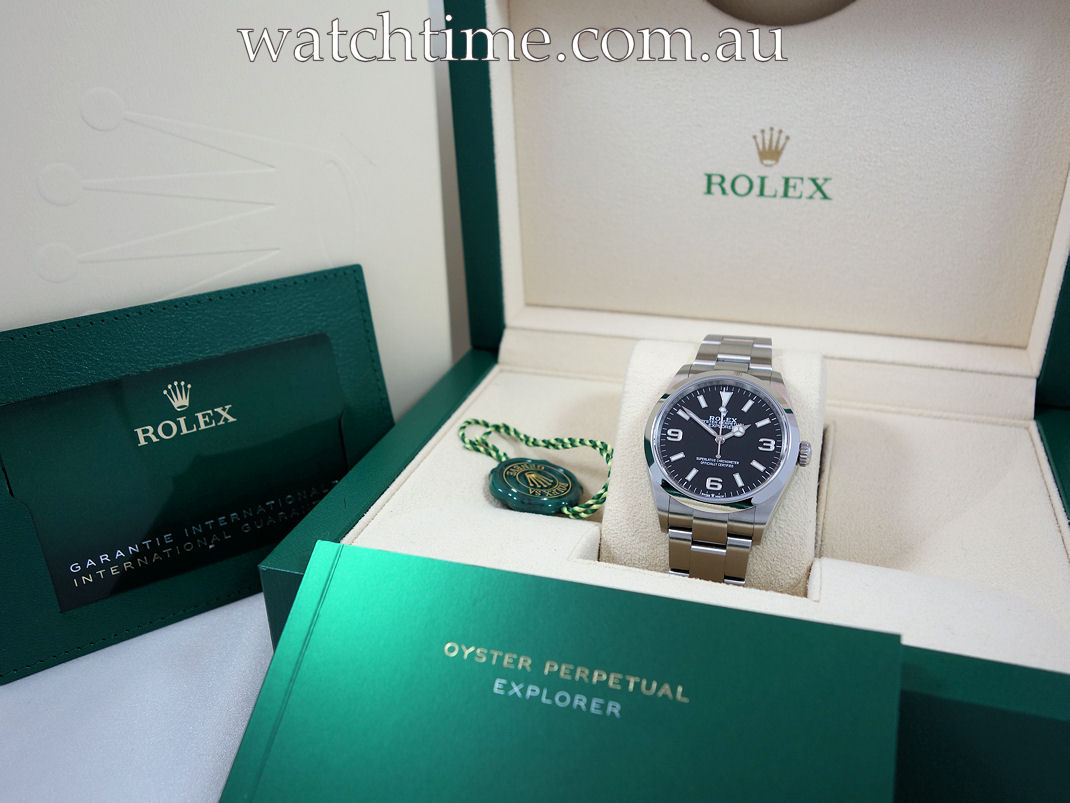 DSC05019 ROLEX EXPLORER I 36mm 124270 Box & Card 2023