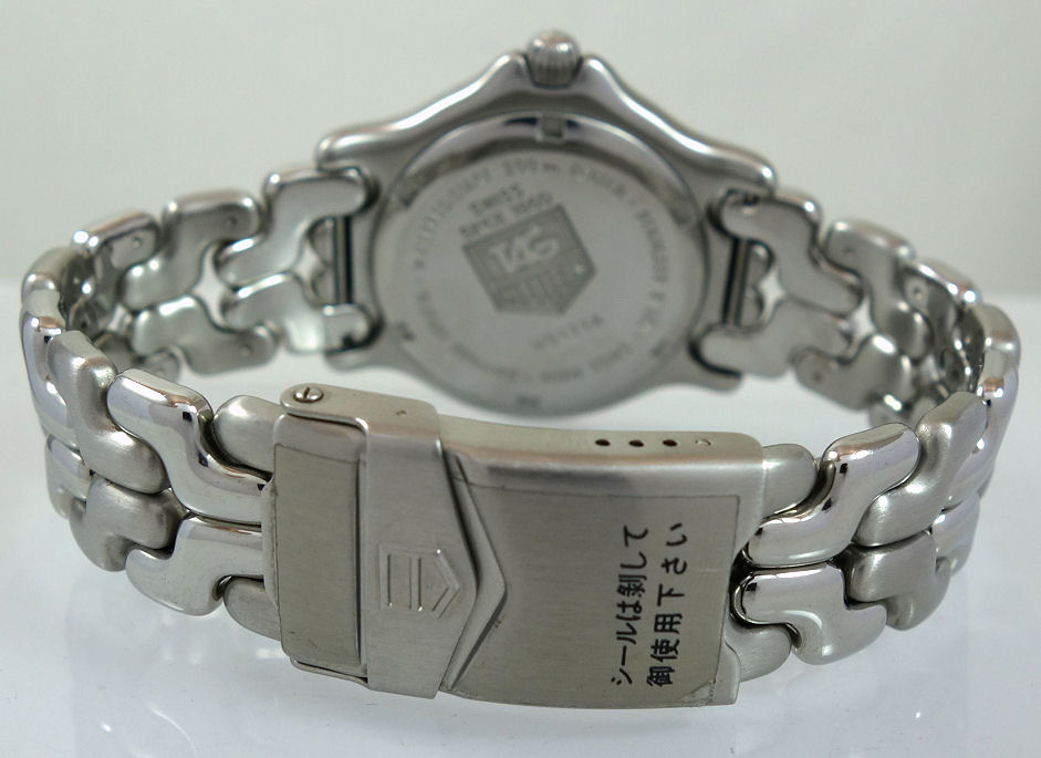 DSC05270 TAG Heuer Vintage Sel 200m Blue-dial Quartz WG111A Full Set!