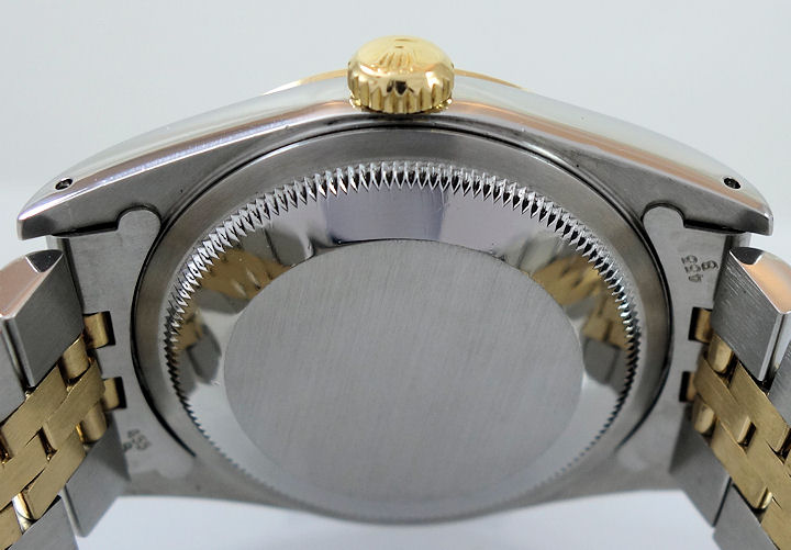 DSC05463 Rolex Datejust 36mm Yellow-Gold & Steel, Roman dial 16233