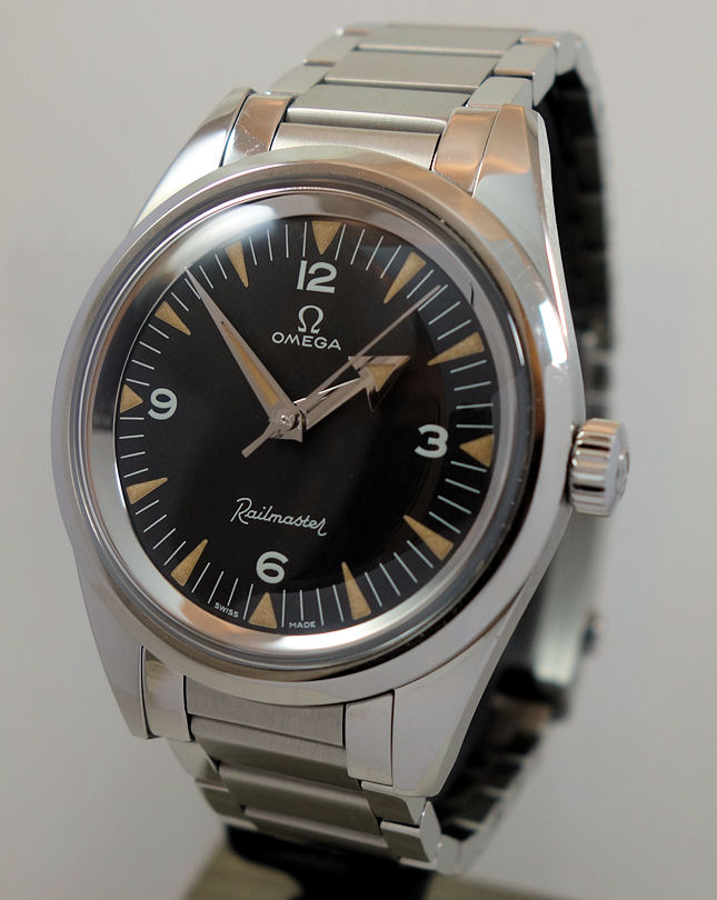 DSC05480 Omega Seamaster Railmaster 38mm 1957 Trilogy Ltd. Edn. Full set!! 220.10.38.20.01.002 JULY 2018