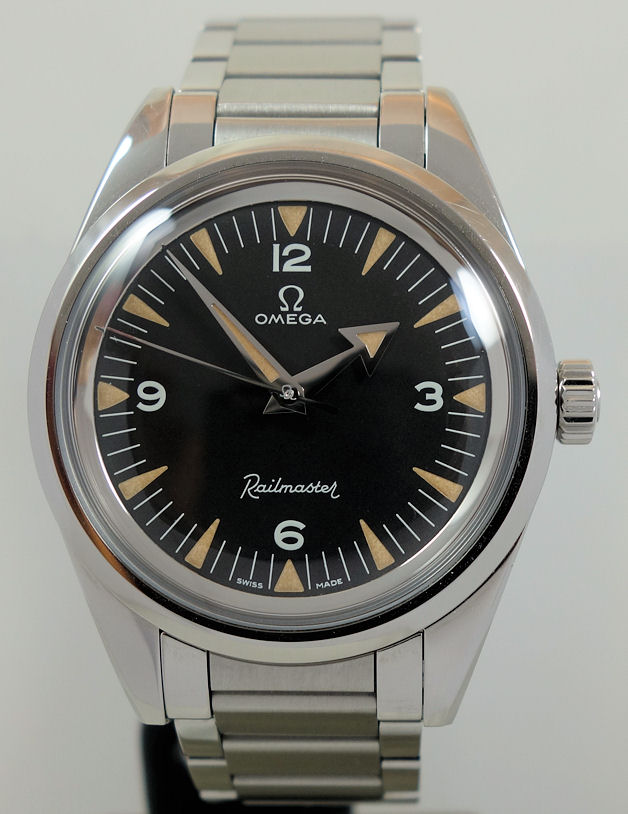 DSC05484 Omega Seamaster Railmaster 38mm 1957 Trilogy Ltd. Edn. Full set!! 220.10.38.20.01.002 JULY 2018