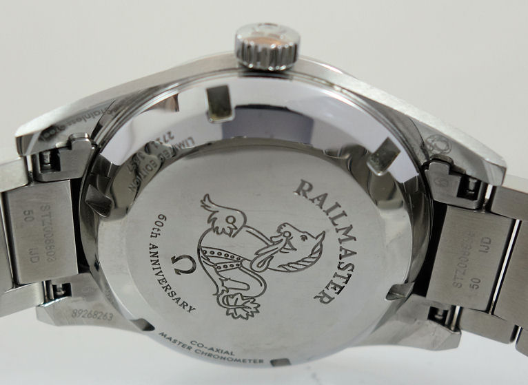 DSC05492 Omega Seamaster Railmaster 38mm 1957 Trilogy Ltd. Edn. Full set!! 220.10.38.20.01.002 JULY 2018