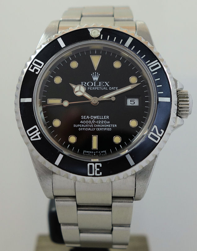 DSC05764 Rolex Sea-Dweller 4000 ref 16600 Box & Books c 1991