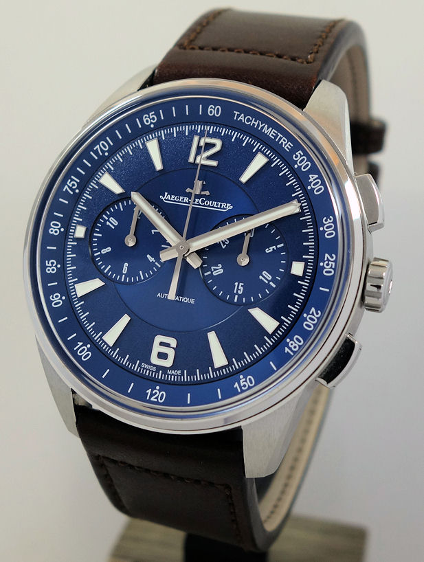 DSC05655 Jaeger-LeCoultre Q9028480 Polaris Chronograph Blue-dial Box & Card