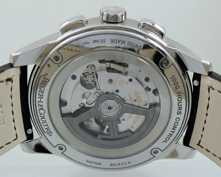 DSC05669 Jaeger-LeCoultre Q9028480 Polaris Chronograph Blue-dial Box & Card