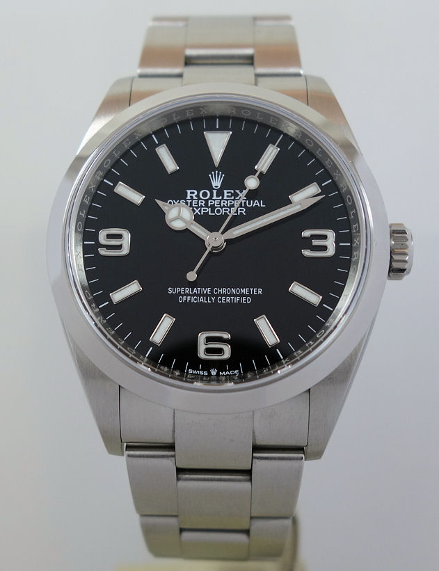DSC05915 ROLEX EXPLORER I 36mm 124270 Box & Card