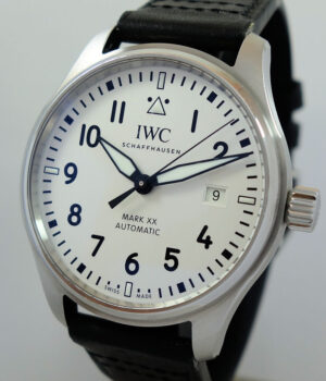 IWC Pilot's Watch 40mm Mark XX White-dial IW328207 Box & Card Aug 2024