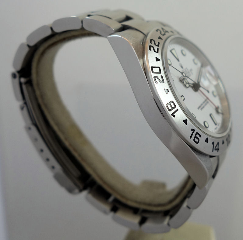 DSC06054 Rolex Explorer II 16570 POLAR White-dial SEL